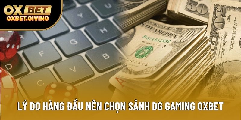 Lý do hàng đầu nên chọn sảnh DG Gaming OXBET